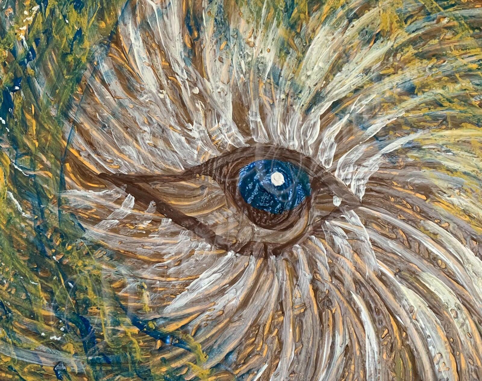 Hand-Painted Ceramic Art for Wall Decor